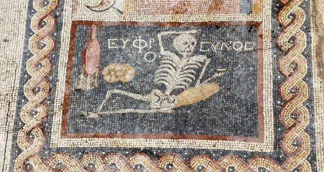 Encontrado na Turquia mosaico de 2.400 anos