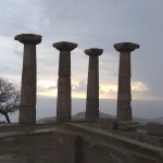 Ruínas do Templo de Athena, em Assos