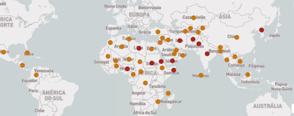 Mais de 380 milhões de cristãos no mundo sofrem perseguição